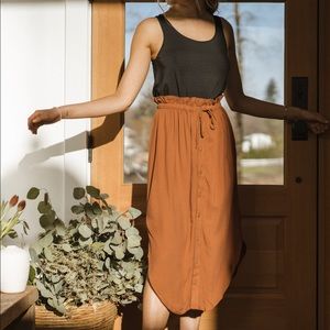 Jackson Rowe Elm Skirt - Amber